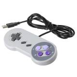 CONTROLE RETRO DE SUPER NINTENDO C/ CONEXAO USB P/ COMPUTADOR LPS-601