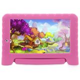 TABLET INFANTIL MULTILASER KID PAD PLUS ROSA 8GB ANDROID WIFI NB278